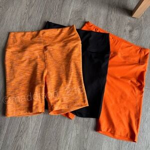 Outdoor Voices Bundle L Tangerine Clementine Black